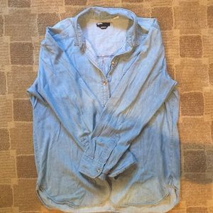 Oversized Denim Shirt